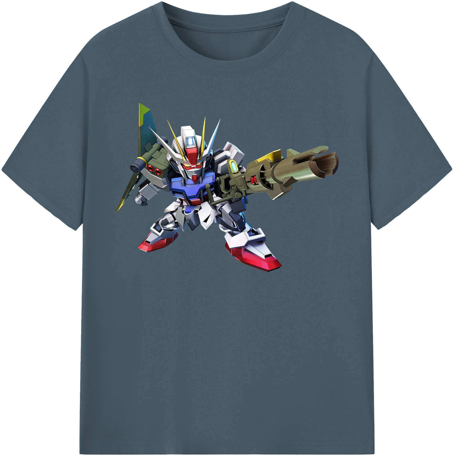 （画像用） 機動戦士ガンダム Mobile Suit Gundam 綿100％半袖Tシャツ（フロントプリント）